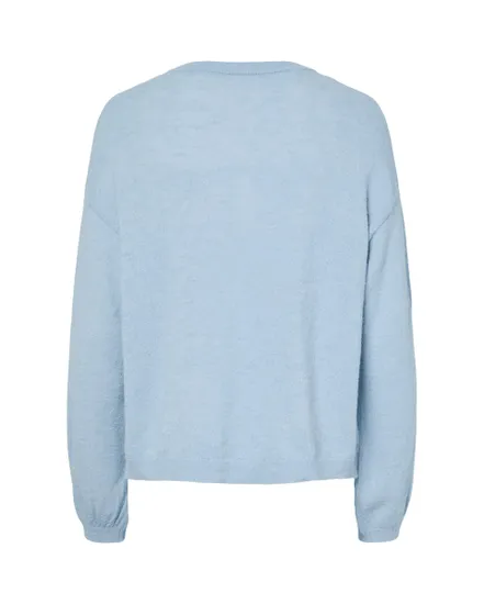 Cardigan Femme PCNAOMI Bleu Cachemire