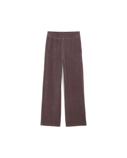 Pantalon de survetement Femme ESS ELEVATED VELOUR Violet
