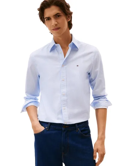 Chemise Homme Flex Poplin Micro RF Print