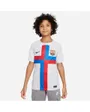 Maillot de football Enfant FCB Y NK DF STAD JSY SS 3R Blanc