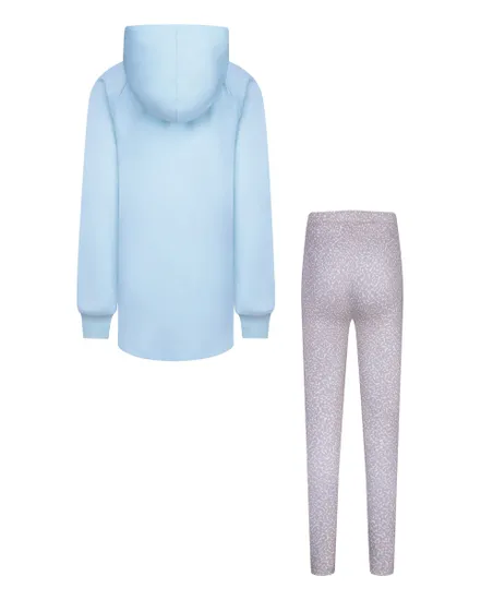 Sweat à capuche et pantalon Enfant NOTEBOOK DRI-FIT LEGGING SET Bleu