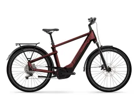Vélo électrique trekking Homme YAKUN X10 HIGH Rouge Chaud