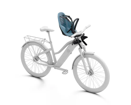 Porte-bébé à montage à l'avant YEPP 2 MINI Bleu Égéen