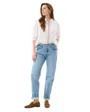 Chemise Femme PCROUX LS WVN SHIRT FC