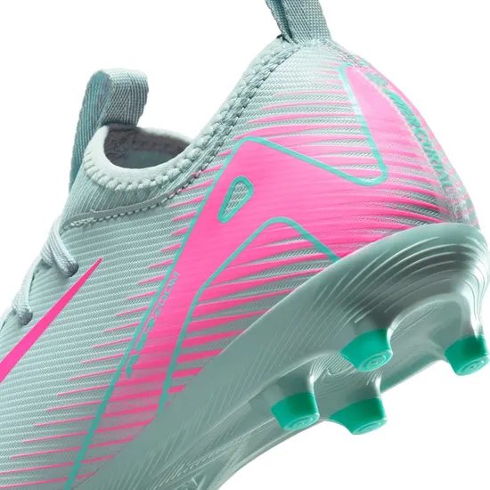 Crampons de football Enfant JR ZOOM VAPOR 16 ACADEMY FG/MG Bleu