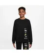 Sweat manches longues Enfant B NSW CREW BB MLOGO Noir