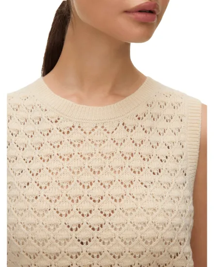 Top Femme VMJAQUELINE SL O-NECK TOP BOO