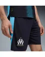 Short de football Homme OM SHORTS REPLICA W/ Bleu