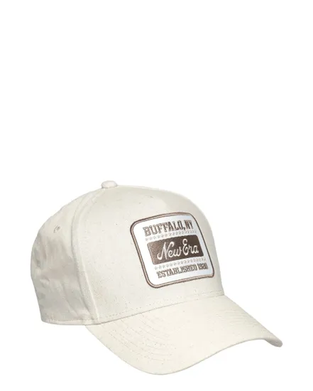 Casquette Homme Oval Patch Linen Eframe New Era