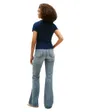 T-Shirt Slim Femme Tee Col Ras Tommy Jeans