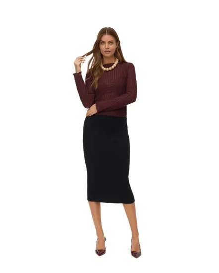Jupe Femme Vero Moda Fullneedl 7/8 Noos