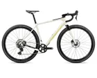 Vélo Gravel Unisexe TERRA M30TEAM 1X Blanc Ivoire/Jaune Citron