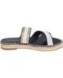 Sandales Femme GOLDEN WEBBING SANDAL Bleu Marine