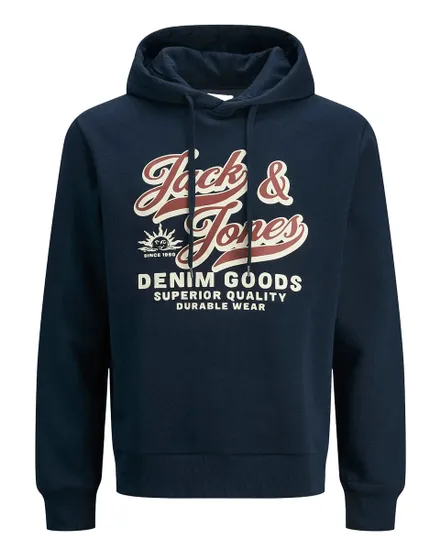 Sweat à capuche Homme JJELOGO SWEAT HOOD 2 COL 25/26 NOOS