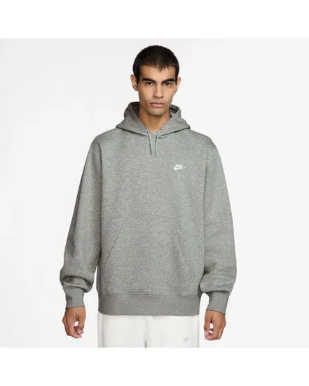 Sweat à capuche Homme M NK CLUB BB PO HOODIE Gris
