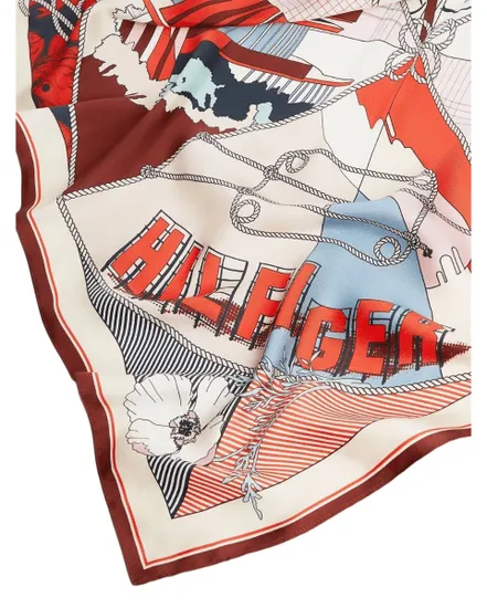 Foulard Homme Flag Floral Silk
