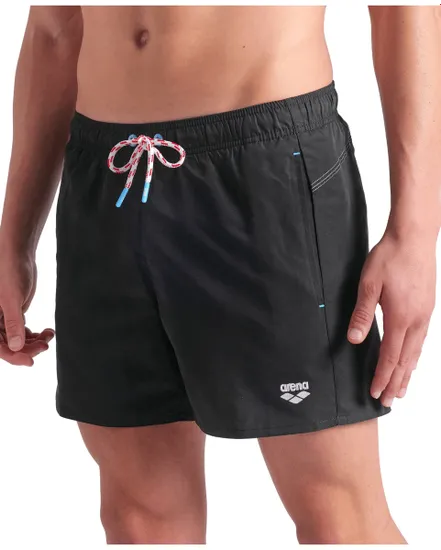 Short de bain Homme MEN S ARENA PRO_FILE LOSANGE BEACH Noir