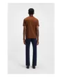 T-shirt col rond Homme THOMPSON Brun Clair,