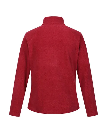 Polaire zip Femme Pimlo Rouge