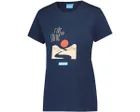 T-shirt manches courtes Femme GRAPHIC Bleu Marine