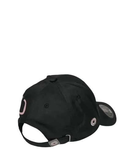 Casquette Homme Chabrand Noir Logo Rose