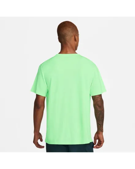 T-shirt Homme M NK DF UV MILER SS Vert