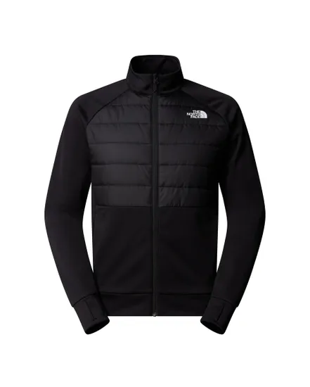 Veste zip Homme M REAXION 2.0 FLEECE HYBRID FULL ZIP JAC Noir