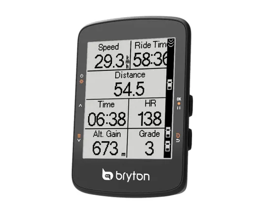 Compteur GPS de vélo RIDER 460 D Noir