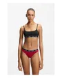 Lot de 3 strings Femme TRIPLET THONG STRIPE Multicolore