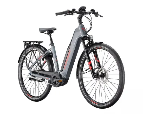 VTC électrique Femme CAIRON TF 1.7 400 WAVE Gris/Rouge