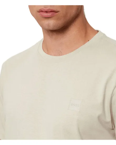 T-shirt col rond Homme TALES Beige Clair