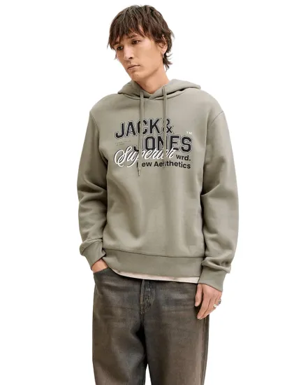 Sweat à Capuche Homme JJELOGO Sweat Hood 2 Col