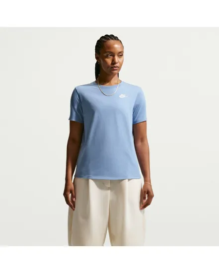 T-shirt Femme W NSW CLUB SS TEE Bleu