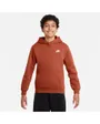 Sweat à capuche Enfant plus agé K NSW CLUB FLC HDY LBR Orange