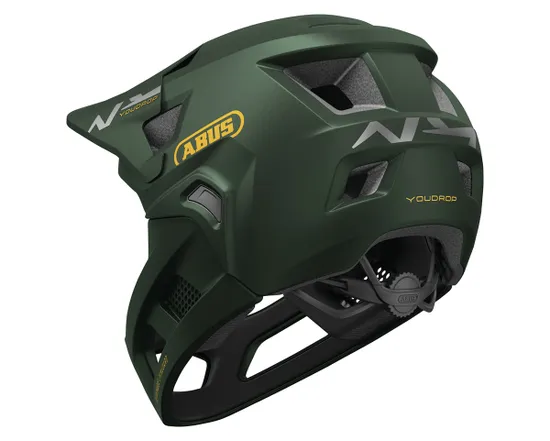 Casque VTT Enfant YOUDROP FF Vert Mousse