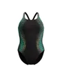 Maillot de bain Femme ECO+ DIG PLACEM MEDALIST BLA/GRN Noir