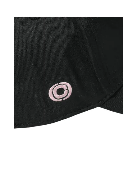 Casquette Homme Chabrand Noir Logo Rose