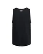 T-Shirt SS Manches Homme UA SPORTSTYLE LOGO TANK Noir