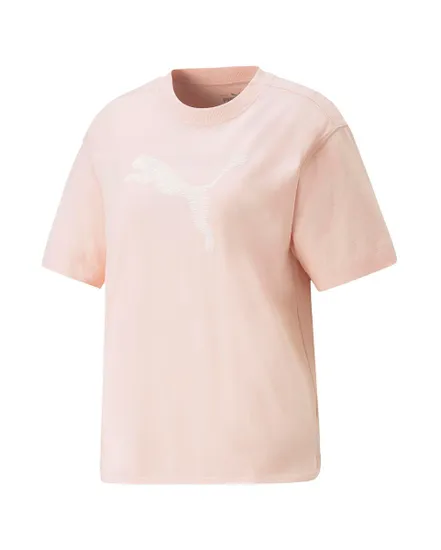 T-shirt manches courtes Femme W HER TEE Rose