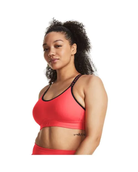 Brassière Femme UA INFINITY MID COVERED Orange