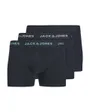 Lot de 3 boxers Homme JACCONOR SOLID TRUNKS 3 PACK Bleu