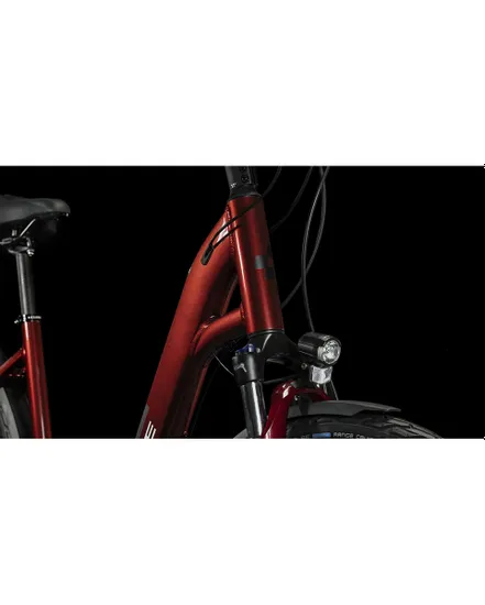 Vélo trekking Unisexe TOURING EXC Rouge