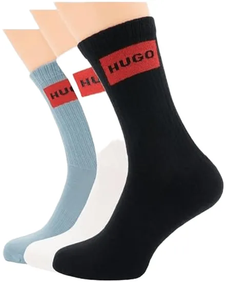 Pack De 3 Chaussettes Courtes Homme HUGO