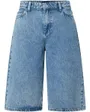 Short Jean Femme Skater Denim Mi-Haute