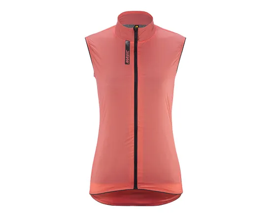 Gilet coupe-vent Femme KSYRIUM THERMO Corail