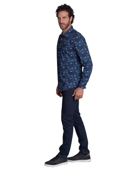 Chemise Homme COMARCIEU Bleu Nuit