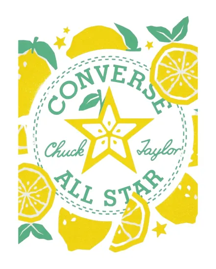 T-Shirt Fille Citrus Lemon Converse