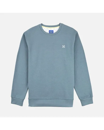 SWEAT COL ROND ESSENTIEL Homme Bleu