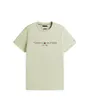 T-shirt col rond Homme TOMMY LOGO TEE Vert Sauge