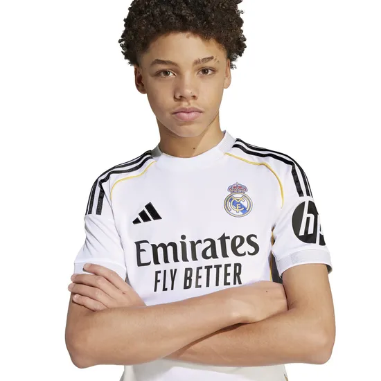 Maillot de football Enfant REAL H JSY Y Blanc
